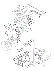 Handle Panel parts for Craftsman Snow Thrower 31AS53TF799 / 2014 from AppliancePartsPros.com
