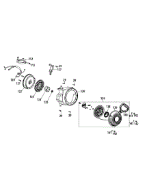 270-Qu Flywheel & Blower Housing parts for Craftsman Snow Thrower 31AS58TF799 / 2014 from AppliancePartsPros.com