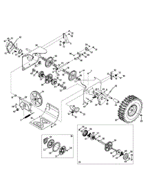 Drive Assembly parts for Craftsman Snow Thrower 31AS58TF799 / 2014 from AppliancePartsPros.com