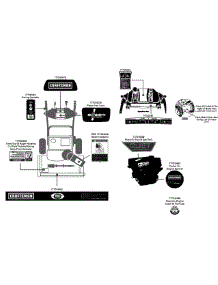 Label Map parts for Craftsman Snow Thrower 31AS58TF799 / 2014 from AppliancePartsPros.com