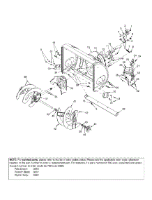Chute Assembly parts for Craftsman Snow Thrower 31AS615E099 / 2002 from AppliancePartsPros.com