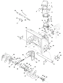 General Assembly parts for Craftsman Snow Thrower 31AS615E099 / 2004 from AppliancePartsPros.com