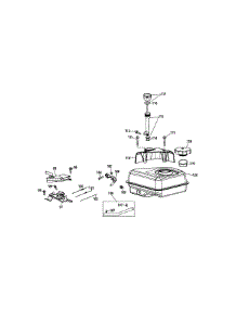 265-Su-11 Fuel Tank parts for Craftsman Snow Thrower 31AS62EE799 / 2011 from AppliancePartsPros.com