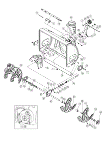 Auger & Housing parts for Craftsman Snow Thrower 31AS63EE793 / 2012 from AppliancePartsPros.com