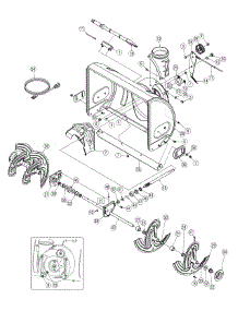 Auger & Housing parts for Craftsman Snow Thrower 31AS63EE799 / 2012 from AppliancePartsPros.com