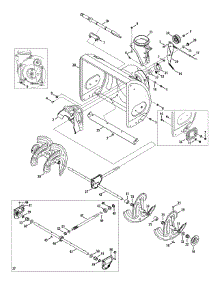 Auger & Housing parts for Craftsman Snow Thrower 31AS63EE799 / 2013 from AppliancePartsPros.com
