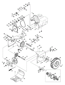 Drive Assembly parts for Craftsman Snow Thrower 31AS63EE799 / 2014 from AppliancePartsPros.com