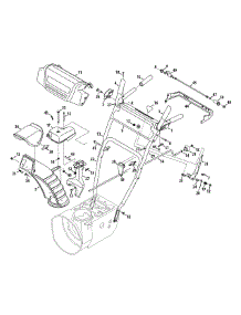 Handle & Chute Control parts for Craftsman Snow Thrower 31AS63EE799 / 2014 from AppliancePartsPros.com