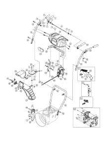 Chute Control Assembly parts for Craftsman Snow Thrower 31AS63TF799 / 2010 from AppliancePartsPros.com
