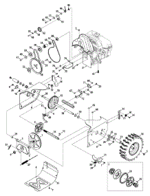 Drive Assembly parts for Craftsman Snow Thrower 31AS68SF799 / 2014 from AppliancePartsPros.com
