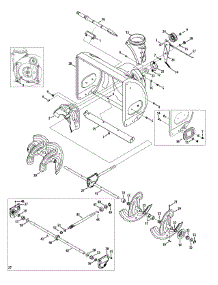 Housing & Auger Assembly parts for Craftsman Snow Thrower 31AS68SF799 / 2015 from AppliancePartsPros.com