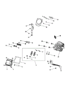 265-Wu Cylinder Head parts for Craftsman Snow Thrower 31AS6AEE799 / 2015 from AppliancePartsPros.com
