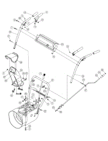 Handle Assembly parts for Craftsman Snow Thrower 31AS6BCE799 / 2005-2 from AppliancePartsPros.com