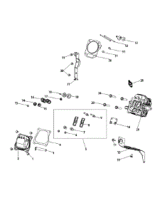 270-Wu Cylinder Head parts for Craftsman Snow Thrower 31AS6BEE799 / 2015 from AppliancePartsPros.com