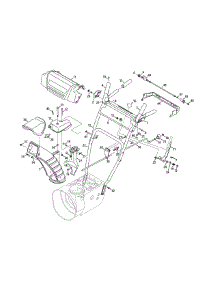 Handle & Chute Control parts for Craftsman Snow Thrower 31AS6BEE799 / 2015 from AppliancePartsPros.com