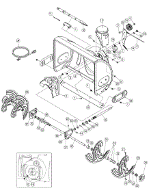 Blower Housing Assembly parts for Craftsman Snow Thrower 31AS6HEG799 / 2007 from AppliancePartsPros.com