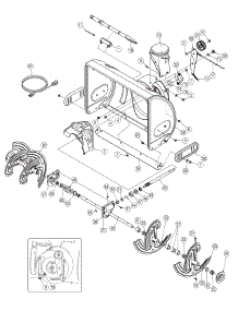 General Assembly parts for Craftsman Snow Thrower 31AS6WEG799 / 2008 from AppliancePartsPros.com