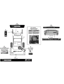 Label Map parts for Craftsman Snow Thrower 31AS6WEG799 / 2008 from AppliancePartsPros.com