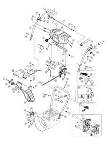 Handle Panel parts for Craftsman Snow Thrower 31BH54TG799 / 2012 from AppliancePartsPros.com