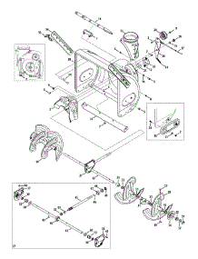 Auger & Housing parts for Craftsman Snow Thrower 31BH54TG799 / 2014 from AppliancePartsPros.com