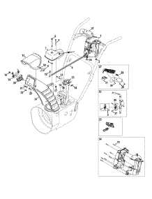 Chute Control parts for Craftsman Snow Thrower 31BH54TG799 / 2014 from AppliancePartsPros.com