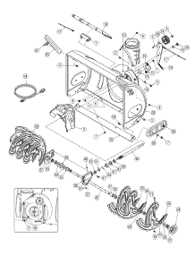 Auger & Housing parts for Craftsman Snow Thrower 31BH55TH799 / 2012 from AppliancePartsPros.com
