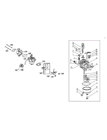 483-Suc Carburetor parts for Craftsman Snow Thrower 31BH55TH799 / 2014 from AppliancePartsPros.com