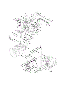 Handle & Belts parts for Craftsman Snow Thrower 31BH55TH799 / 2015 from AppliancePartsPros.com