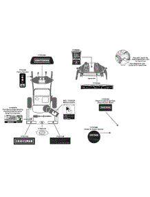 Label Map parts for Craftsman Snow Thrower 31BH55TH799 / 2015 from AppliancePartsPros.com