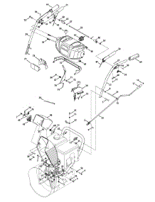 Handle, Panel & Chute parts for Craftsman Snow Thrower 31BH95SI799 / 2012 from AppliancePartsPros.com