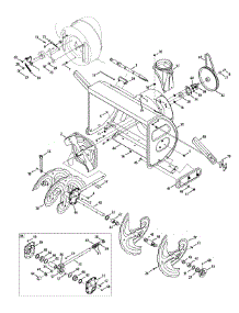 Auger & Housing parts for Craftsman Snow Thrower 31BH95SI799 / 2013 from AppliancePartsPros.com