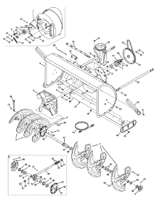 Auger & Housing parts for Craftsman Snow Thrower 31BH97SJ799 / 2012 from AppliancePartsPros.com