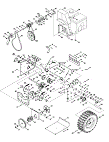 Drive parts for Craftsman Snow Thrower 31BH97SJ799 / 2013 from AppliancePartsPros.com