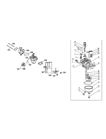 490-Suc Carburetor parts for Craftsman Snow Thrower 31BH97SJ799 / 2014 from AppliancePartsPros.com