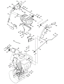 Handle & Chute parts for Craftsman Snow Thrower 31BH97SJ799 / 2014 from AppliancePartsPros.com