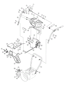 Handle & Chute Assembly parts for Craftsman Snow Thrower 31BM63TF799 / 2009 from AppliancePartsPros.com