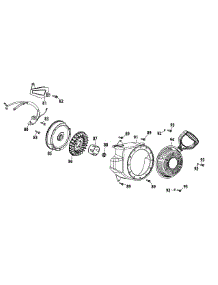 265-Sua Flywheel & Blower Housing parts for Craftsman Snow Thrower 31BS32BD799 / 2012 from AppliancePartsPros.com