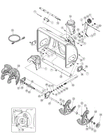 Auger & Housing parts for Craftsman Snow Thrower 31BS62EE799 / 2012 from AppliancePartsPros.com