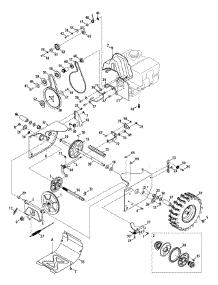 Drive Assembly parts for Craftsman Snow Thrower 31BS62EE799 / 2015 from AppliancePartsPros.com