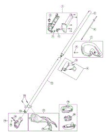 General Assembly parts for Craftsman Handheld Product 41ADZ43C799 / 2014 from AppliancePartsPros.com