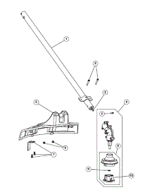General Assembly Trimmer parts for Craftsman Handheld Product 41ADZ51C799 from AppliancePartsPros.com