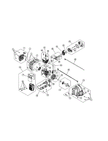 Engine Assembly parts for Craftsman Handheld Product 41BD396C799 from AppliancePartsPros.com