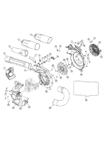General Assembly parts for Craftsman Handheld Product 41BS2BVG799 from AppliancePartsPros.com