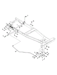Deck Lift parts for Craftsman Lawn Tractor RER1000 / 2012 from AppliancePartsPros.com