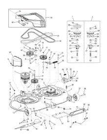 Mower Deck parts for Craftsman Z-Series 17AK9TKR099 / 2009 from AppliancePartsPros.com