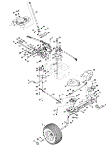 Steering Controls & Front Axle parts for Craftsman Z-Series 17AK9TKR099 / 2009 from AppliancePartsPros.com