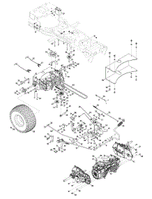 Transmission Drive & Controls parts for Craftsman Z-Series 17AK9TKR099 / 2009 from AppliancePartsPros.com