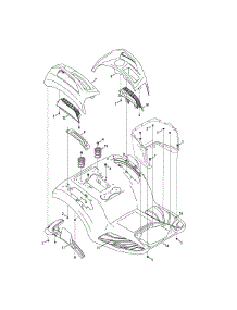 Fenders parts for Craftsman Garden Tractor 14A7A3ZQ099 / 2015 from AppliancePartsPros.com