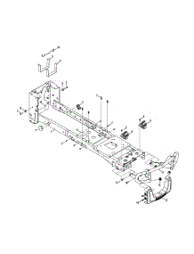 Frame & Bumper parts for Craftsman Garden Tractor 14A7A3ZQ099 / 2015 from AppliancePartsPros.com