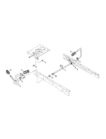 Brake Pedal Assembly parts for Craftsman Garden Tractor 14A7A3ZW099 / 2015 from AppliancePartsPros.com